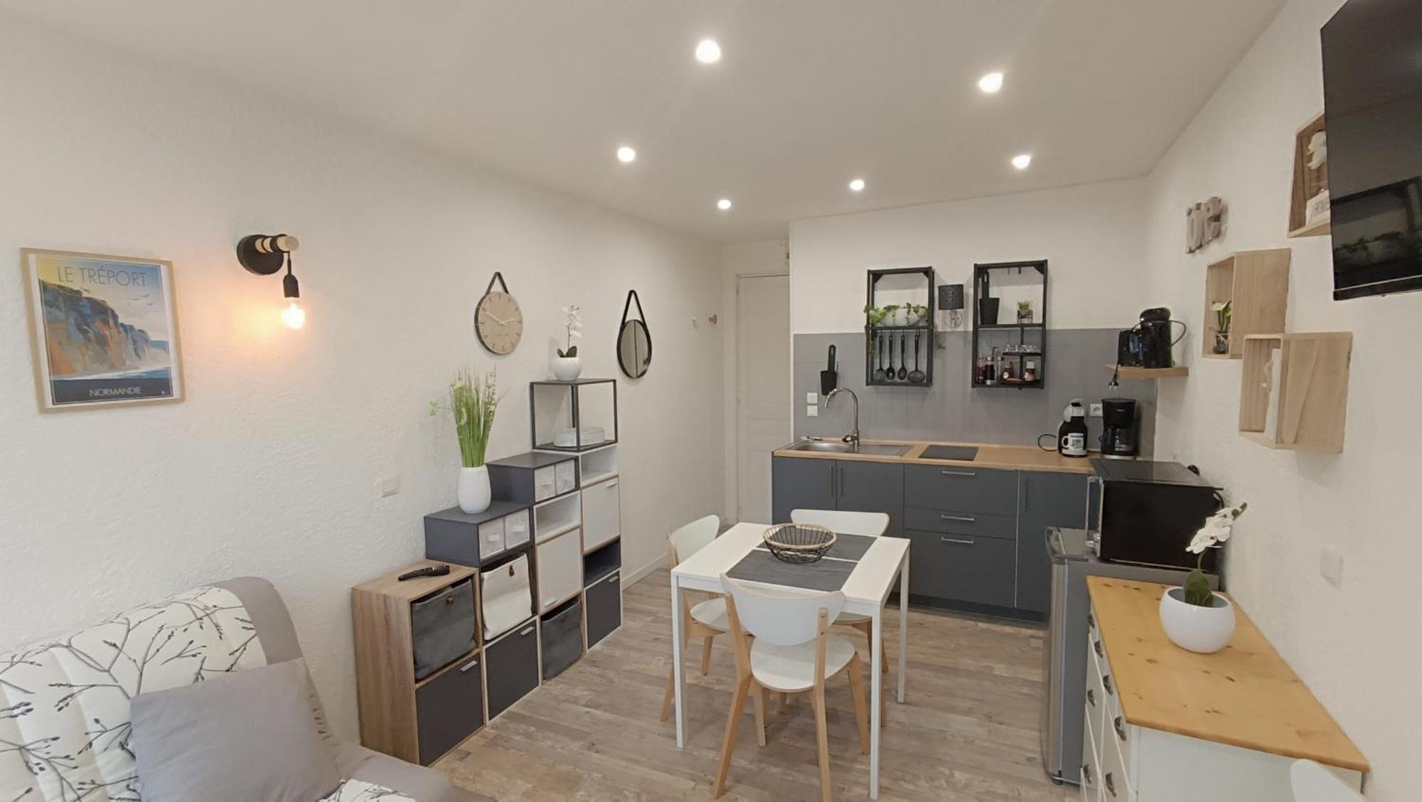 Appartement Chez Rosalia Et Guillaume à Le Tréport Extérieur photo